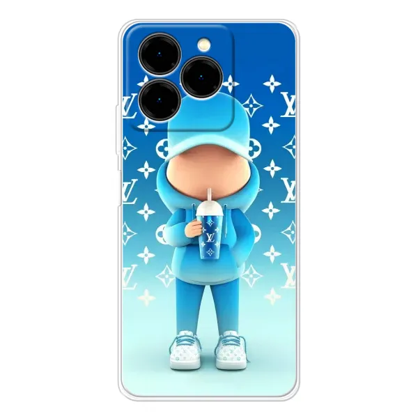 Чохол з принтом «Хлопець LV» для Ulefone Note 20 Pro