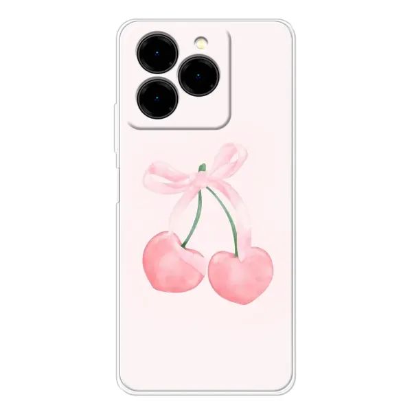 Чехол с принтом «Розовые вишни» для Ulefone Note 20 Pro Чехол с принтом «Розовые вишни» для Ulefone Note 20 Pro