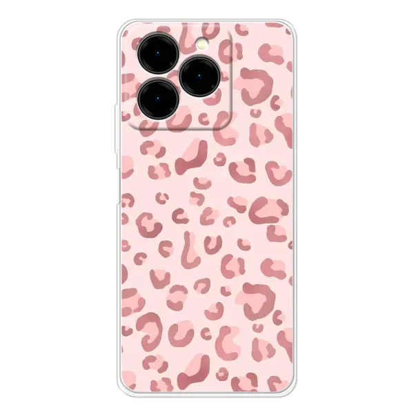 Чехол с принтом «Розовый леопард» для Ulefone Note 20 Pro Чехол с принтом «Розовый леопард» для Ulefone Note 20 Pro