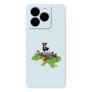 Чехлы с картинкой собаки Патрон для Ulefone Note 20 Pro (AlphaPrint) (Сапер Пес)
