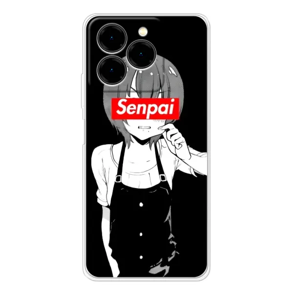 Чехол с принтом «Senpai» для Ulefone Note 20 Pro