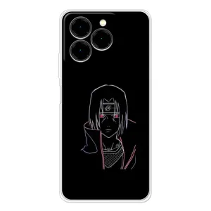 Чехлы на тему: Итачи Учиха для Ulefone Note 20 Pro (AlphaPrint) (силуэт Итачи)