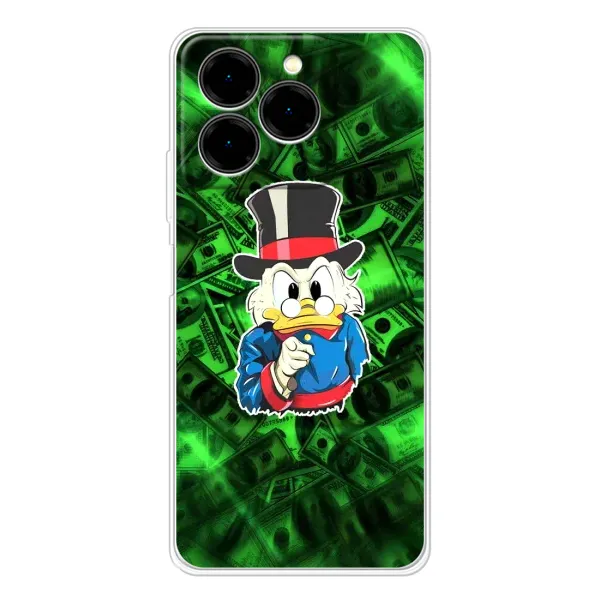 Чехол с принтом «Скрудж МакДак» для Ulefone Note 20 Pro