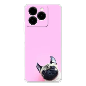 Чехлы с собаками для Ulefone Note 20 Pro (VPrint) (Смешная собака)