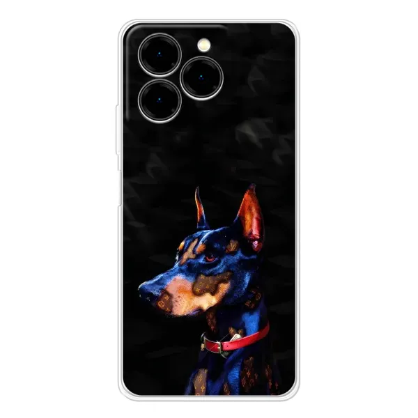 Чехол с принтом «Собака» для Ulefone Note 20 Pro