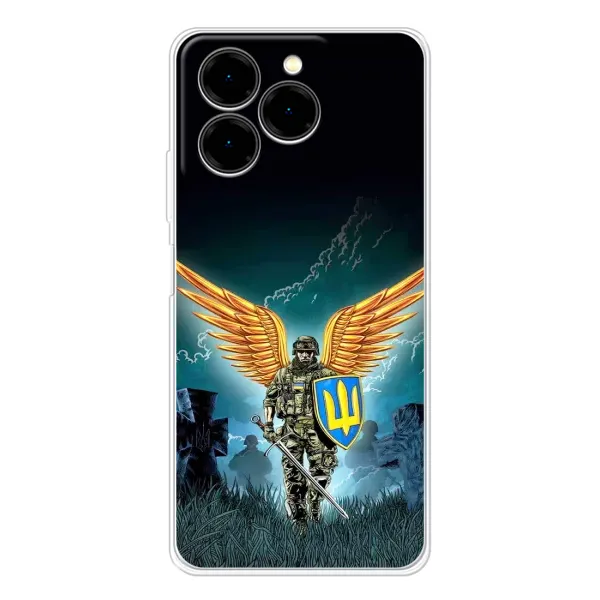 Чехол с принтом «Солдат ЗСУ» для Ulefone Note 20 Pro Чехол с принтом «Солдат ЗСУ» для Ulefone Note 20 Pro