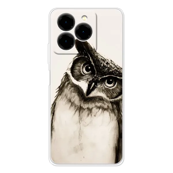 Чехол с принтом «Сова» для Ulefone Note 20 Pro