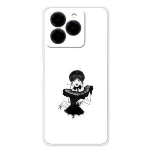 Чехлы Венсдей на Ulefone Note 20 Pro Уэнсдей (AlphaPrint) (танец Уэнздей)