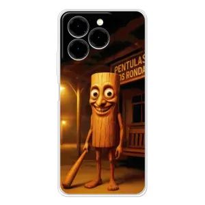Чехол с мемом Тралалело тралала на Ulefone Note 20 Pro (Тунг тунг сахур)