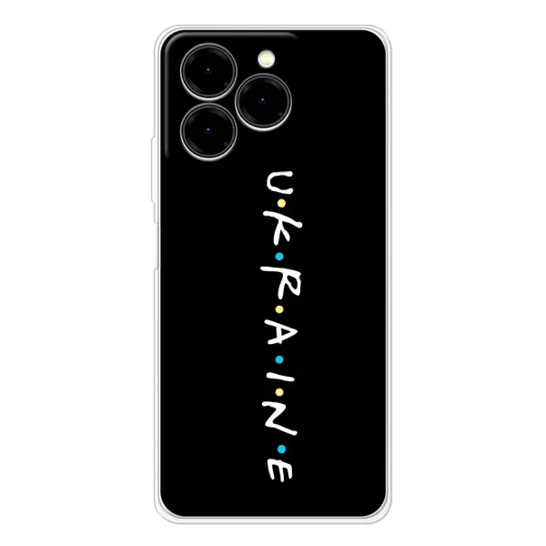 Чехол с принтом «UKRAINE» для Ulefone Note 20 Pro