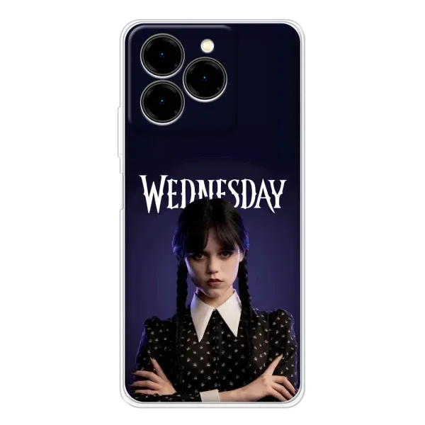 Чехол с принтом «Wednesday» для Ulefone Note 20 Pro