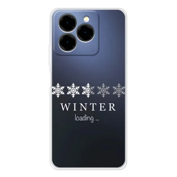 Чехол с принтом «Winter loading» для Ulefone Note 20 Pro