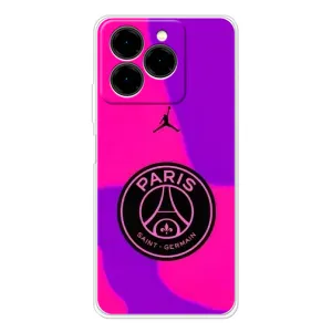 Чехлы PSG для Ulefone Note 20 Pro (AlphaPrint) (яркий ПСЖ)