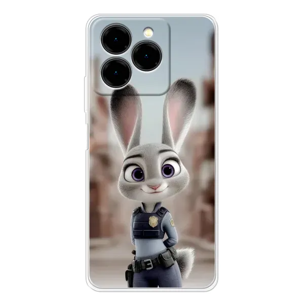 Чехол с принтом «Офицер Джуди Хоппс» для Ulefone Note 20 Pro