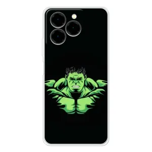 Чехол с принтом «Зелёный Халк» для Ulefone Note 20 Pro