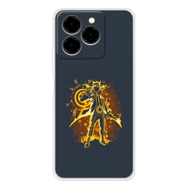 Чехол с принтом «золотой Наруто» для Ulefone Note 20 Pro Чехол с принтом «золотой Наруто» для Ulefone Note 20 Pro