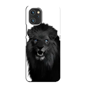 Чехлы с картинками животных Umidigi A13 Pro (Черный ЛЕВ)