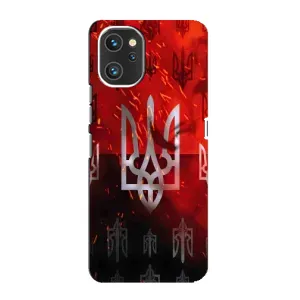 Украинские Чехлы для Umidigi A13 Pro с картинкой УПА (AlphaPrint) (ГЕРБ УПА)