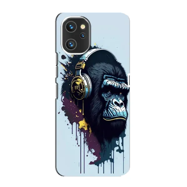 Чехол с принтом «Горилла в наушниках» для UMIDIGI A13 Pro Чехол с принтом «Горилла в наушниках» для UMIDIGI A13 Pro