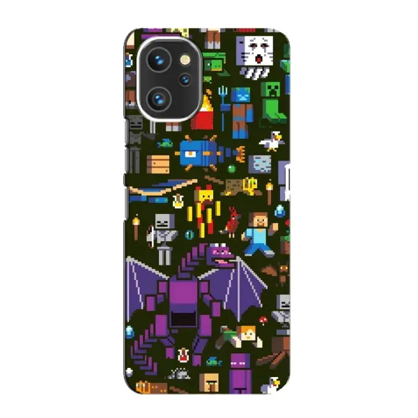 Чехол с принтом «Коллаж Майнкрафт» для UMIDIGI A13 Pro