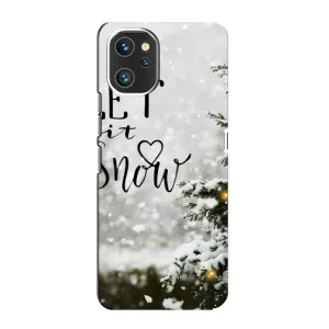 Новогодние, Праздничные Чехлы для Umidigi A13 Pro - 2024 год (Let it snow)