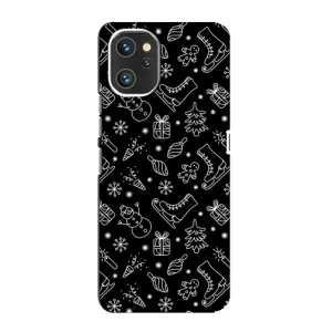 Новогодние, Праздничные Чехлы для Umidigi A13 Pro - 2024 год (Новогодний фон)