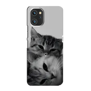 Чехол с рисунком кот на Umidigi A13 Pro (Пара котов)