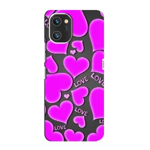 Чехлы для любимой на Юмидиджи А13 Про (VPrint) (Pink hearts)