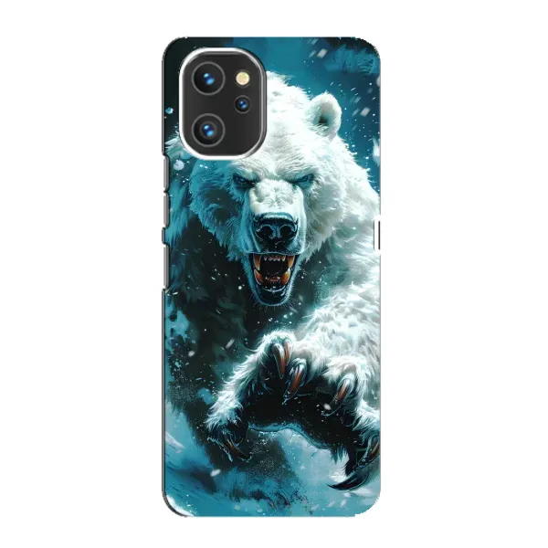 Чехол с принтом «Полярный медведь» для UMIDIGI A13 Pro