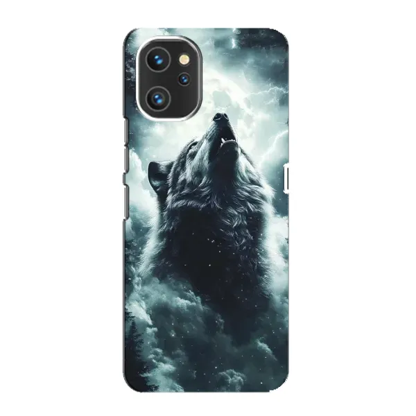 Чехол с принтом «Волк в облаках» для UMIDIGI A13 Pro