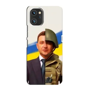 Чехол для Umidigi A13 Pro (AlphaPrint - с принтом Зеленского) (Зеленский солдат)