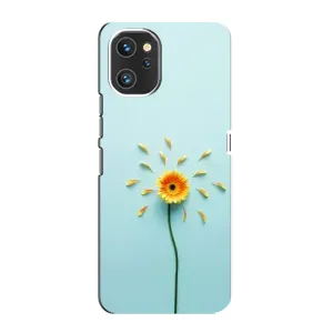 Чехлы с Цветами для Umidigi A13 Pro (VPrint) (Желтый цветок)