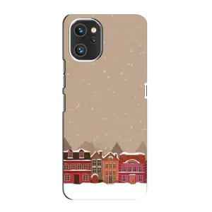Новогодние, Праздничные Чехлы для Umidigi A13 Pro - 2024 год (Зимний город)