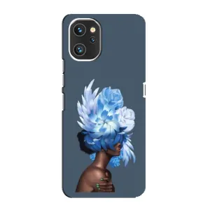 Чехлы (ART) Цветы на Umidigi A13 (VPrint) (Цветы на голове)