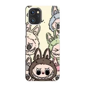 Чехол с Лабубу на Umidigi A13 (Золотая обезьяна Bored Ape)