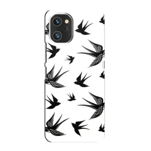 Чехол с птицами на Umidigi A13 (VPrint) (Ласточки)