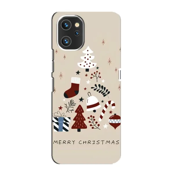 Чохол з принтом «Merry Christmas» для UMIDIGI A13