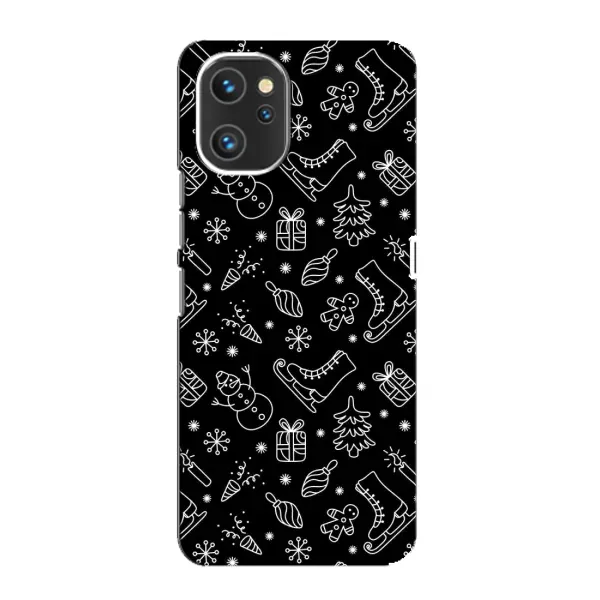 Чехол с принтом «Новогодний фон» для UMIDIGI A13 Чехол с принтом «Новогодний фон» для UMIDIGI A13