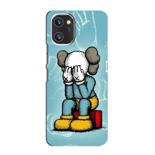 Чехол с принтом «Плач Bearbrick» для UMIDIGI A13