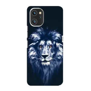 Чехол со Львом для Umidigi A13 (VPrint) (Синий Лев)