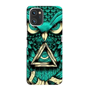 Чехол с птицами на Umidigi A13 (VPrint) (Сова с глазом)