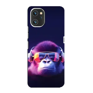 Чехол с Обезьянами Umidigi A13 - (AlphaPrint) (Стильная обезьяна)