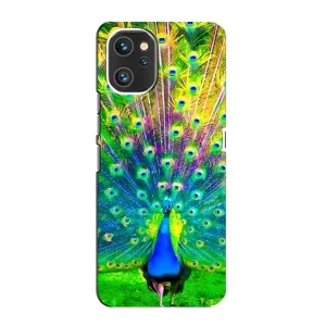 Чехол с птицами на Umidigi A13 (VPrint) (Яркий Павлин)