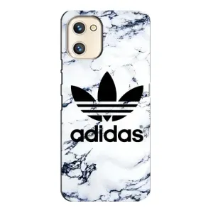 Чохли Адидас для Umidigi A13s (AlphaPrint) (Адідас на мраморі)