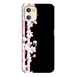 Чохол для UMiDiGi A13s - з принтом (Дизайнерські) (AlphaPrint) (Квіточки)