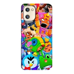 Чехол для Umidigi A13s Бравл Старс (VPrint) (Герої Бравл Старс)