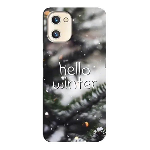 Чехол с принтом «Hello winter» для UMIDIGI A13s