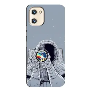 Чохол NASA для Umidigi A13s (AlphaPrint) (Космонавт фото)