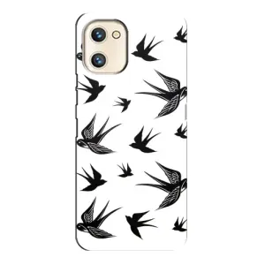 Чохол з пташками на Umidigi A13s (VPrint) (Ластівки)