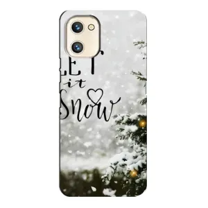 Новорічні, Святкові Чохли для Umidigi A13s - 2024 год (Let it snow)